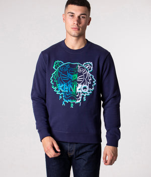 Tiger-Seasonal-2-Logo-Sweatshirt-Navy-Blue-KENZO-EQVVS