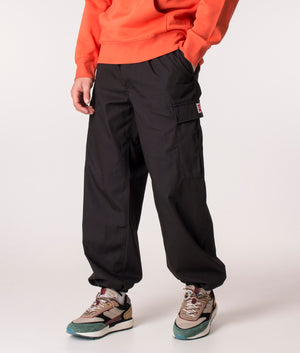 KENZO Cargo Pants in Black, EQVVS. Model, angle 2