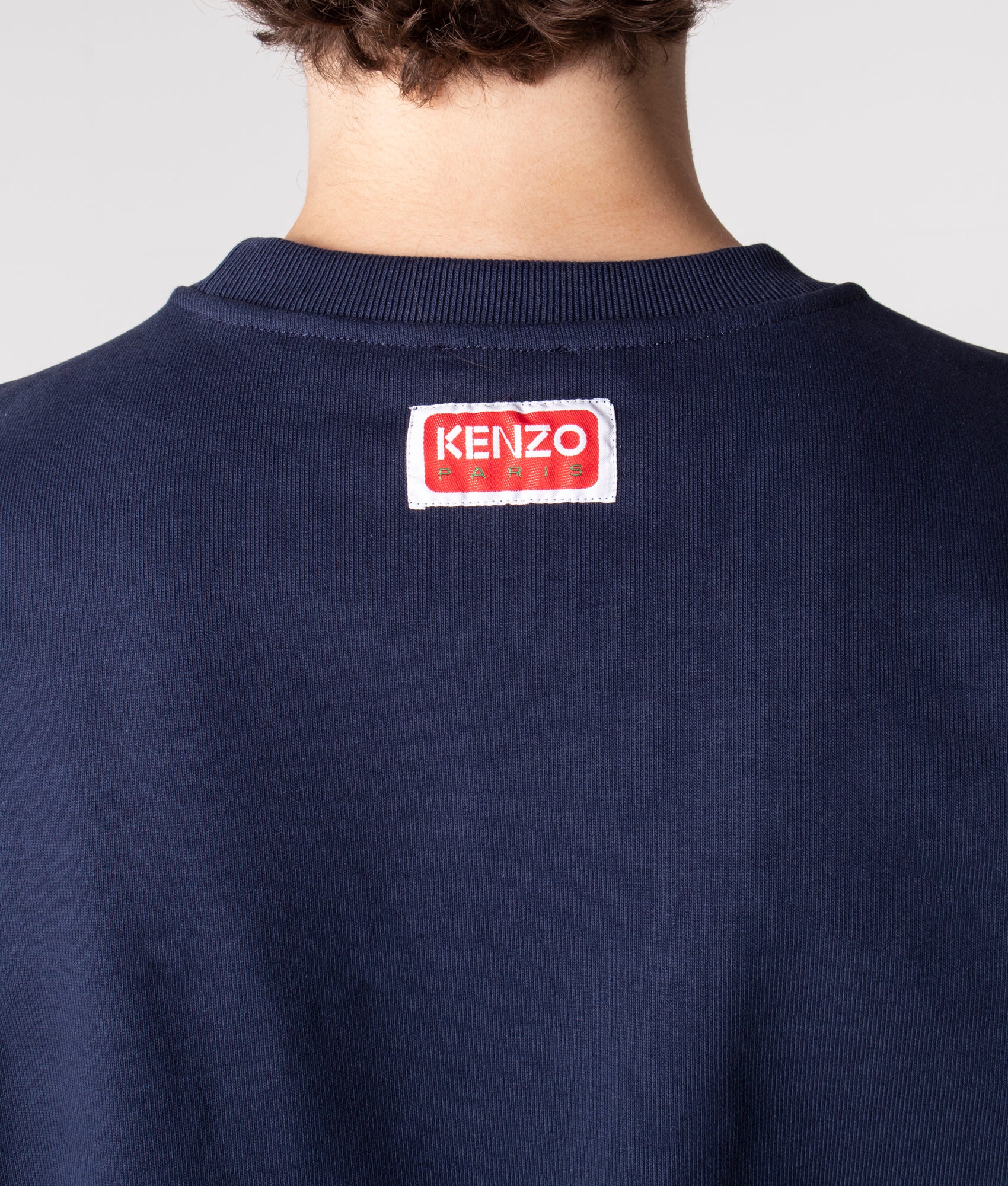 ★KENZO★ Globe Classic Sweatshirt Blue FD65SW0894ME77 FD65S MUSINSA | KENZO Globe Classic Sweatshirt - Blue / FD65SW0894ME77