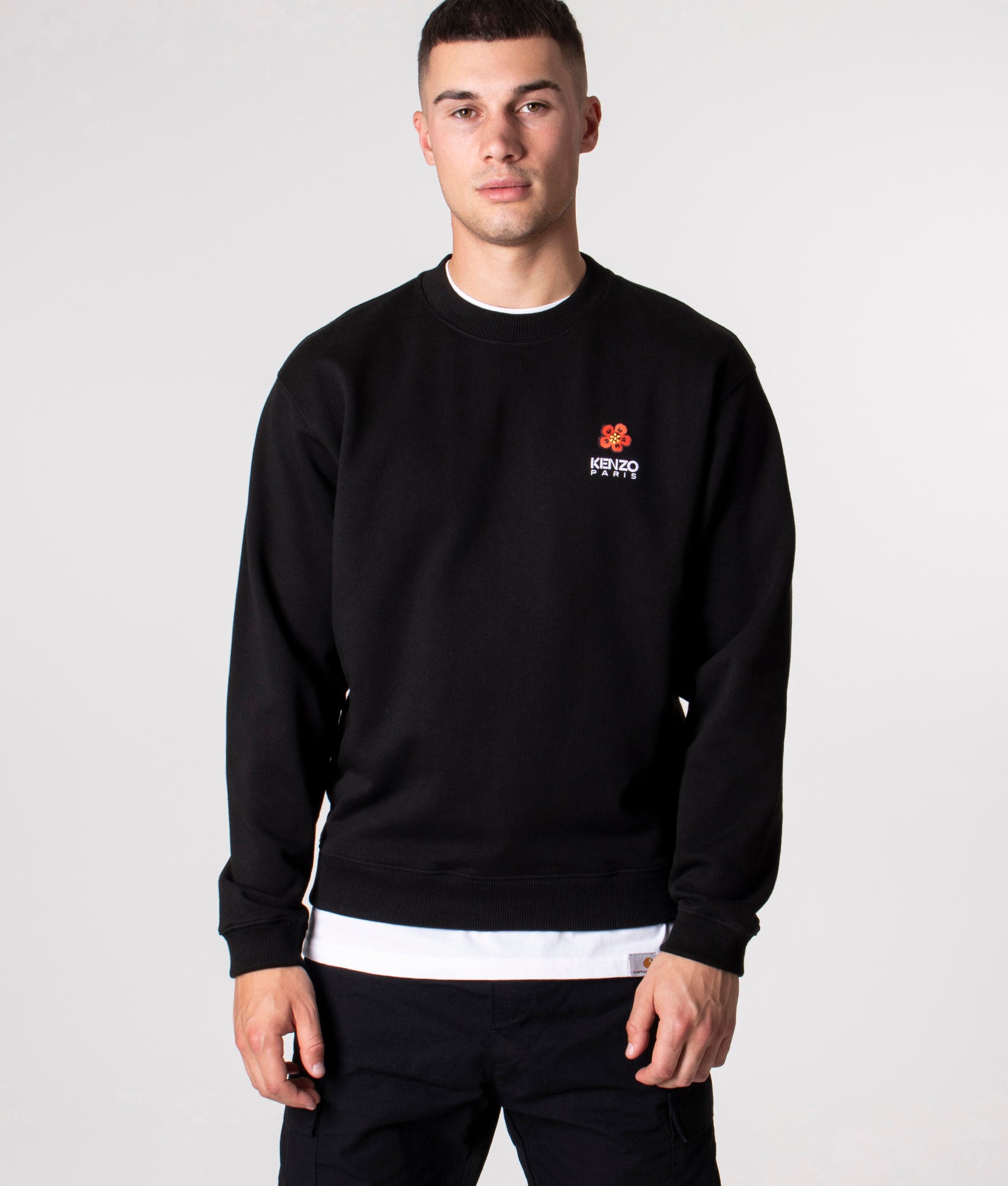Boke-Flower-Crest-Logo-Sweatshirt-Black-KENZO-EQVVS