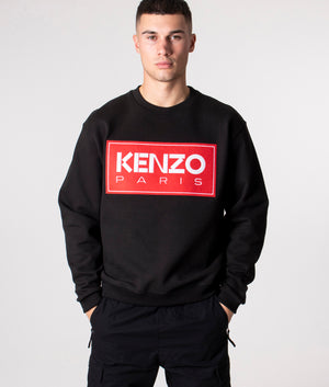 Relaxed-Fit-KENZO-Paris-Sweatshirt-Black-EQVVS