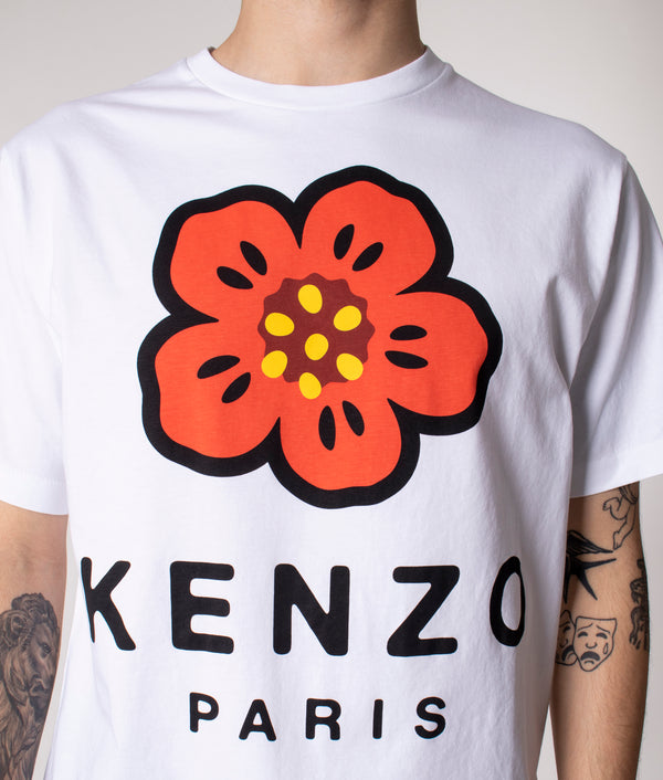 Relaxed Fit Boke Flower Logo T-Shirt | KENZO | EQVVS