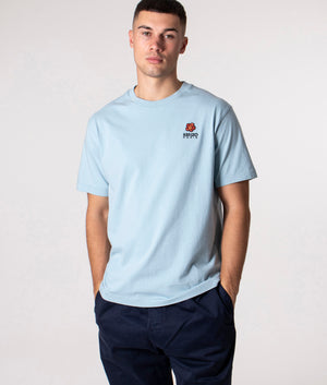 Boke-Flower-Crest-Logo-T-Shirt-Sky-Blue-KENZO-EQVVS