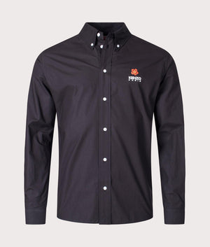 Boke-Flower-Crest-Casual-Shirt-Black-KENZO-EQVVS