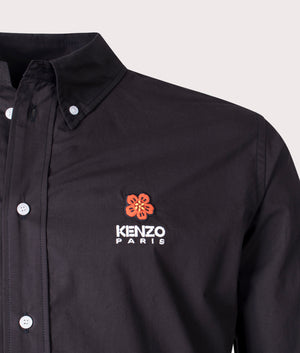 Boke-Flower-Crest-Casual-Shirt-Black-KENZO-EQVVS