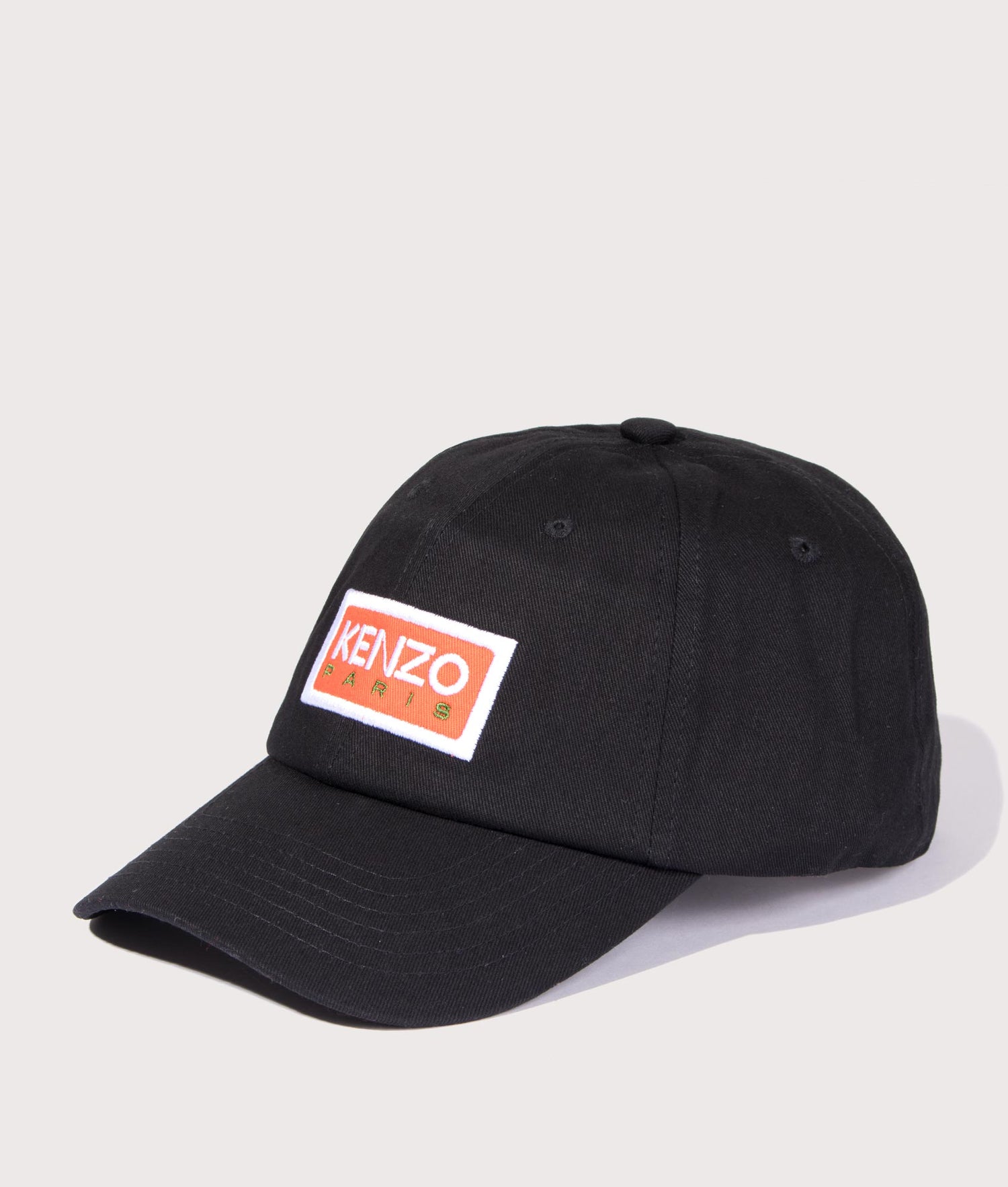 Kenzo Large Peak Baseball Caps KENZO Paris Baseball Cap Black
