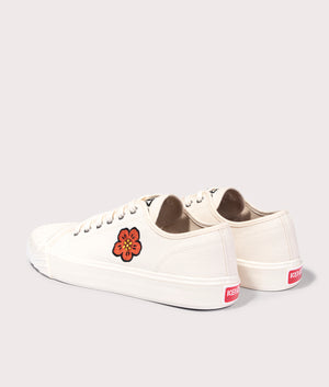 KENZO-School-Low-Top-Trainers-Cream-KENZO-EQVVS