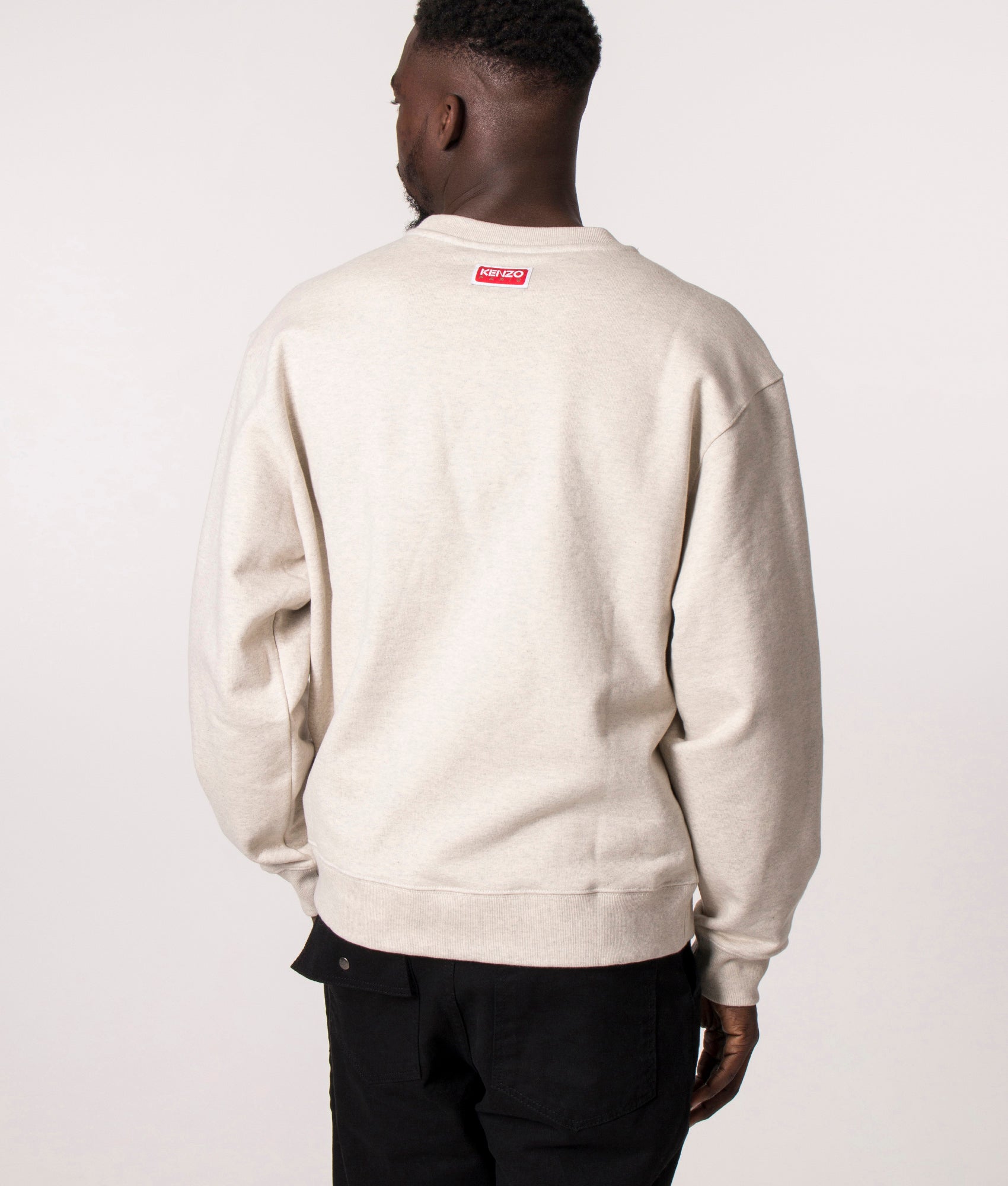 Boke Flower Sweatshirt Pale Grey | KENZO | EQVVS