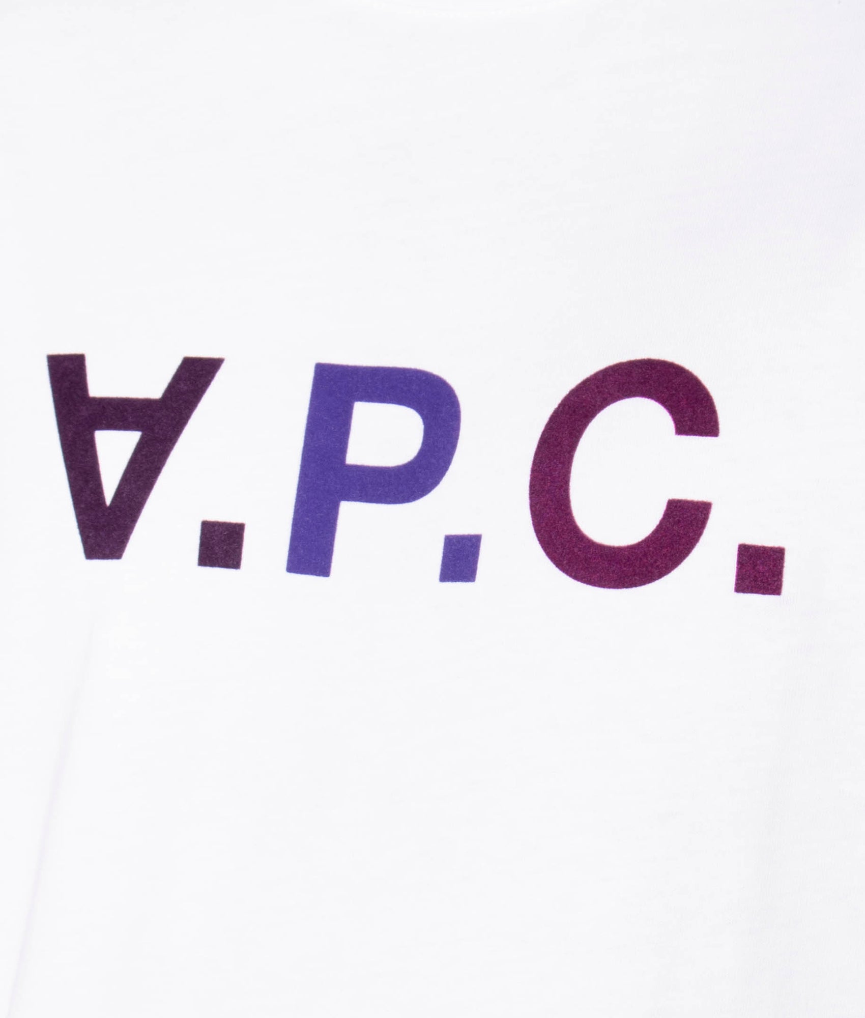 VPC-Multicoloured-H-T-Shirt-Violet-A.P.C.-EQVVS