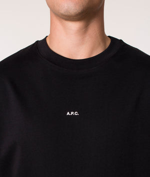 Relaxed-Fit-Kyle-T-Shirt-Black-A.P.C-EQVVS