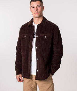 Alex-Cord-Overshirt-Brown-A.P.C-EQVVS