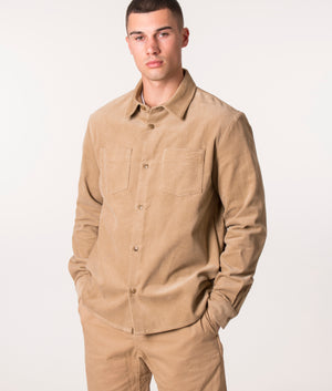 Joe-Corduroy-Overshirt-Beige-A.P.C-EQVVS