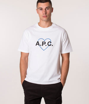 Amore-Logo-Graphic-T-Shirt-White-A.P.C-EQVVS