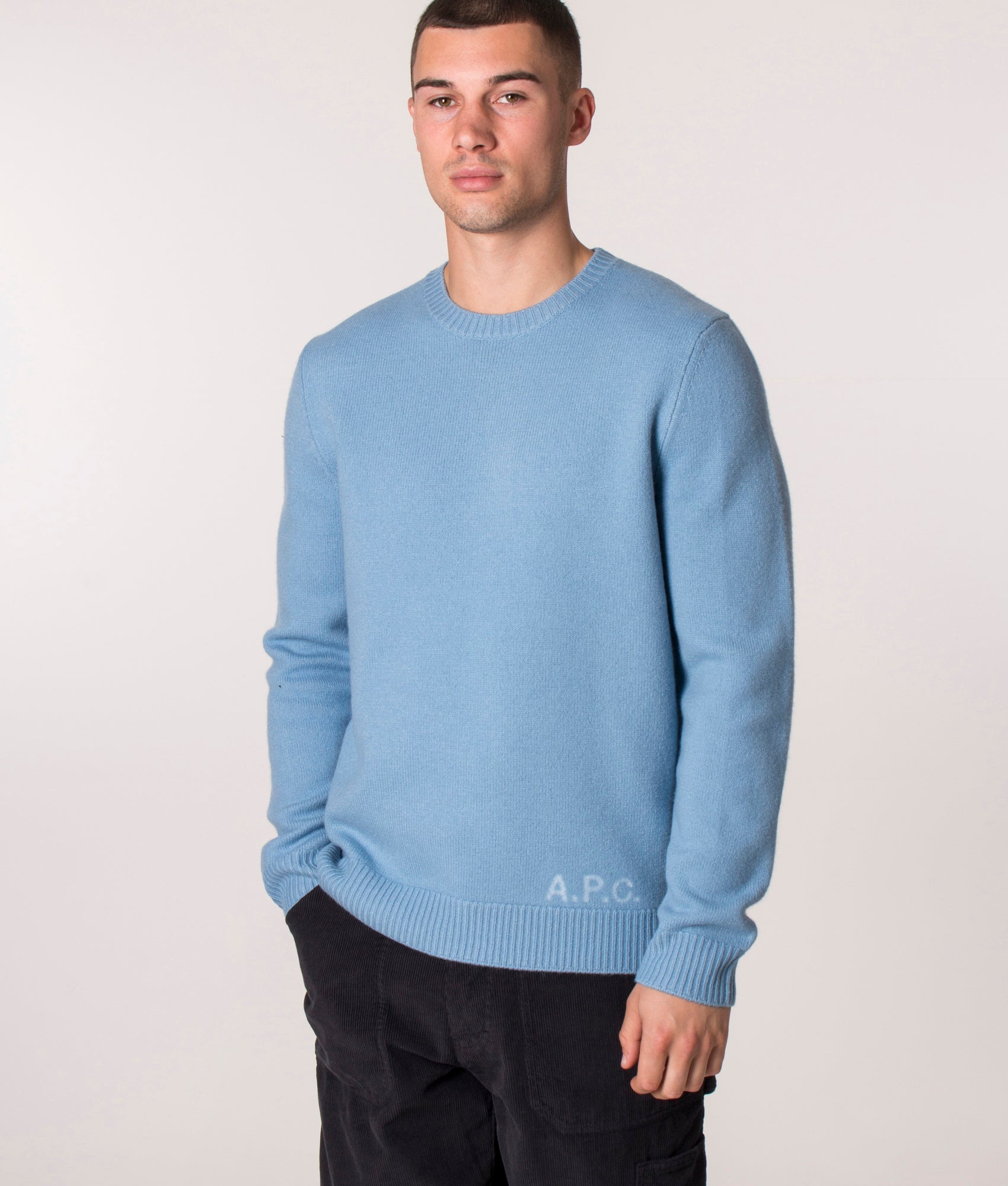 Edward-Jumper-Sky-Blue-A.P.C-EQVVS