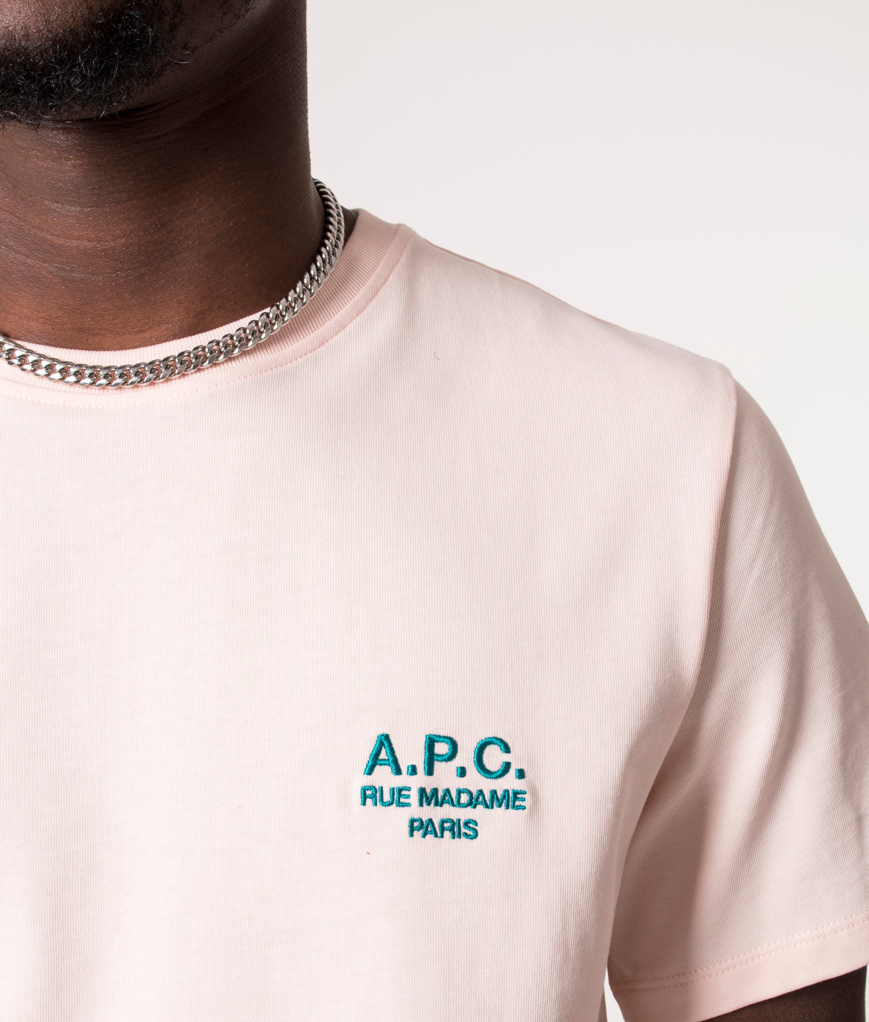 New-Raymond-T-Shirt-Rose-Pale-A.P.C.-EQVVS