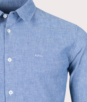 Hector-Logo-Shirt-Indigo-A.P.C.-EQVVS