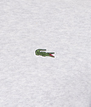 Crew-Neck-Sports-Sweatshirt-Grey-Lacoste-EQVVS