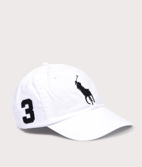 Big Pony Chino Baseball Cap: 003 White 