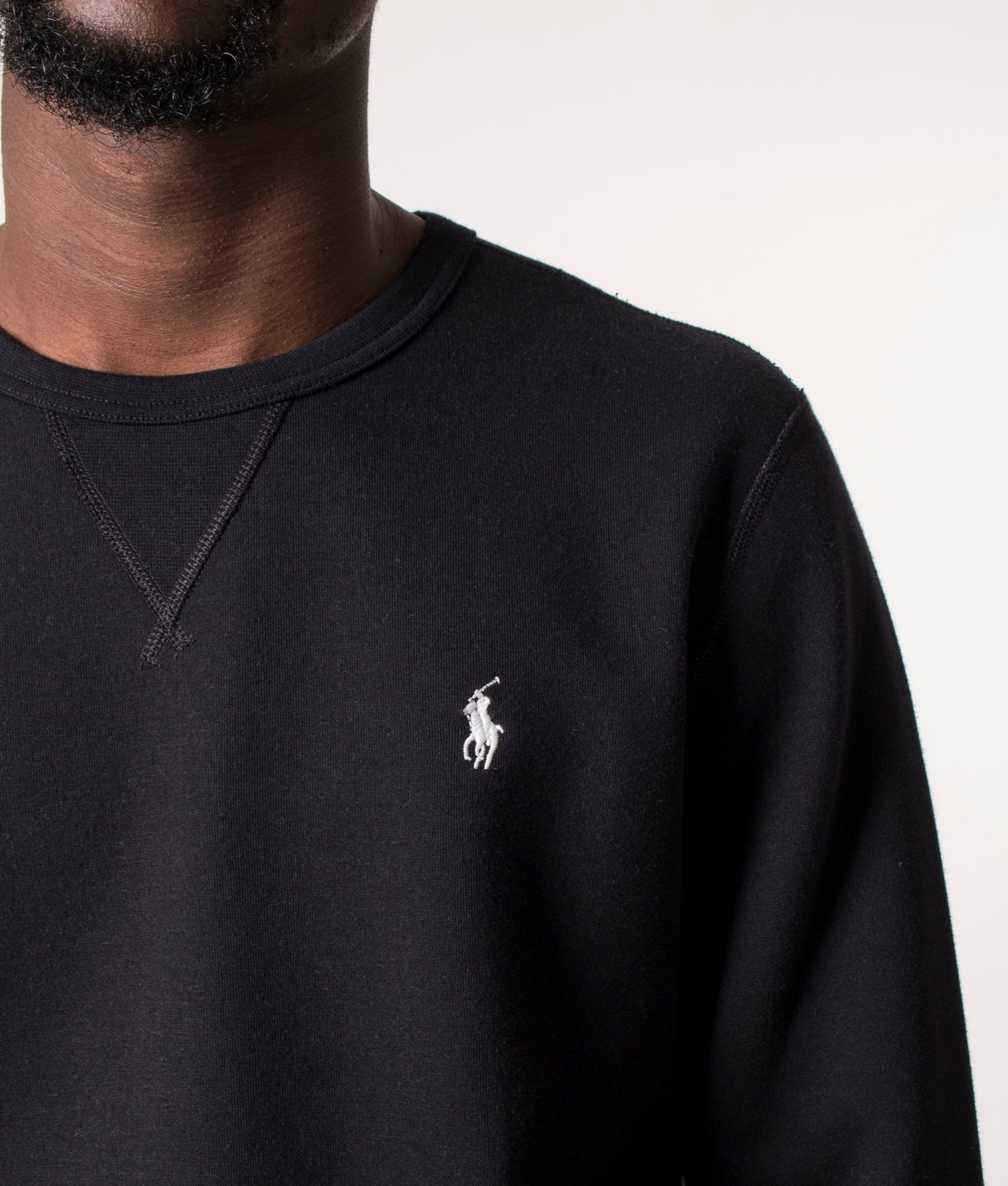 Double-Knit-Tech-Sweatshirt-Polo-Black/Cream-PP-Polo-Ralph-Lauren-EQVVS