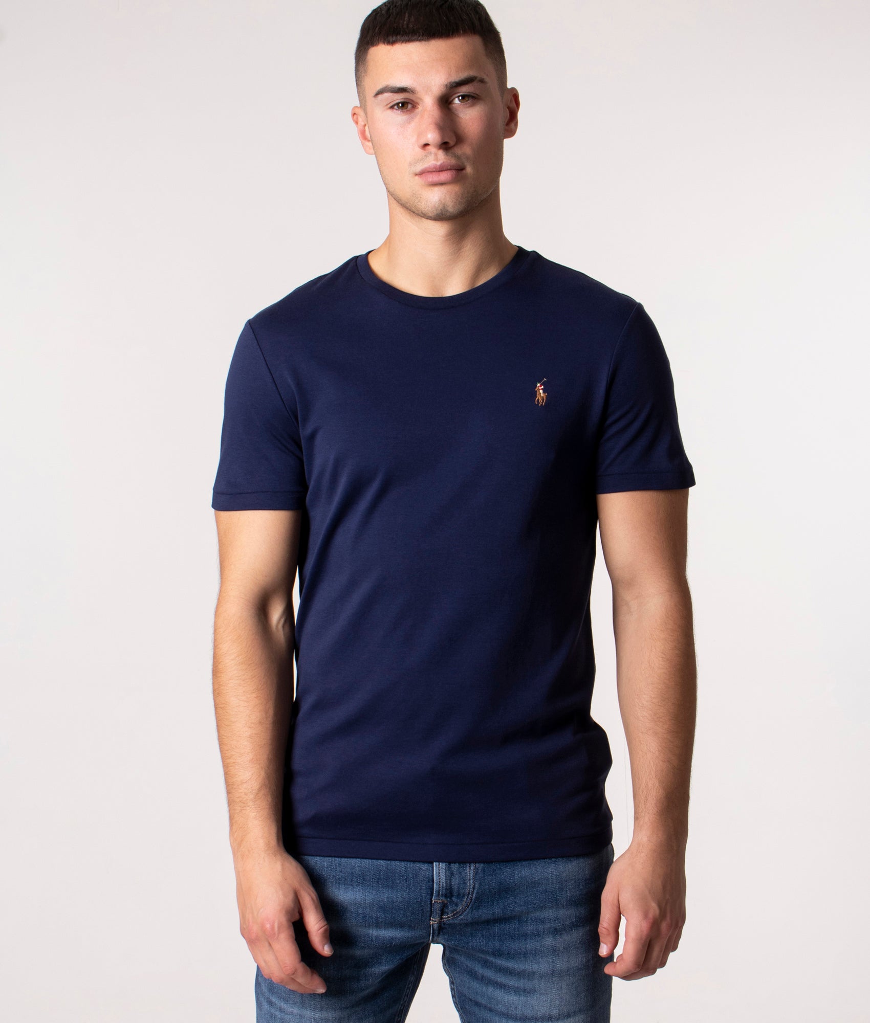 Custom-Slim-Fit-Pima-T-Shirt-French-Navy-Polo-Ralph-Lauren-EQVVS