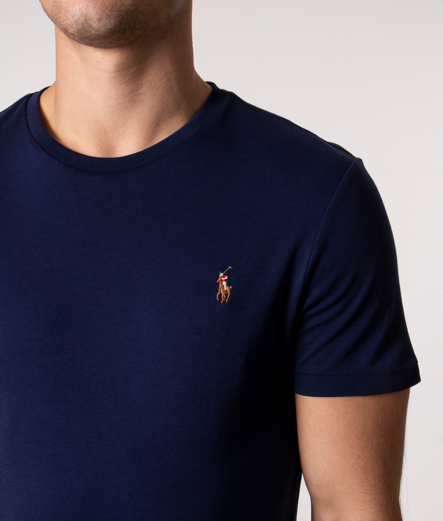 Custom-Slim-Fit-Pima-T-Shirt-French-Navy-Polo-Ralph-Lauren-EQVVS
