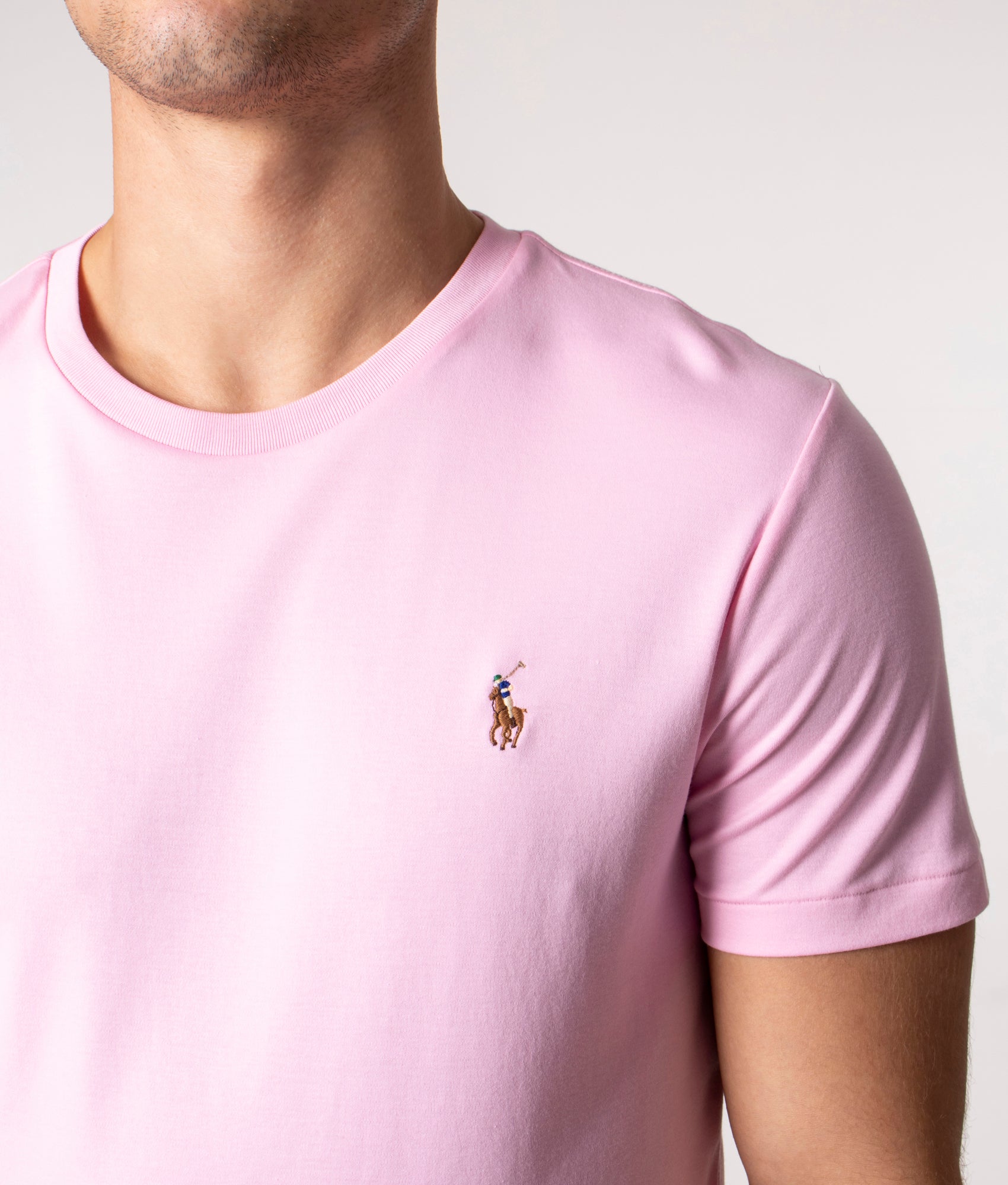 Custom-Slim-Fit-Pima-T-Shirt-Carmel-Pink-Polo-Ralph-Lauren-EQVVS