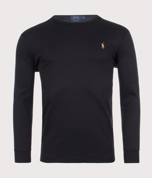 Custom-Slim-Fit-Interlock-Long-Sleeve-T-Shirt-Polo-Black-Polo-Ralph-Lauren-EQVVS