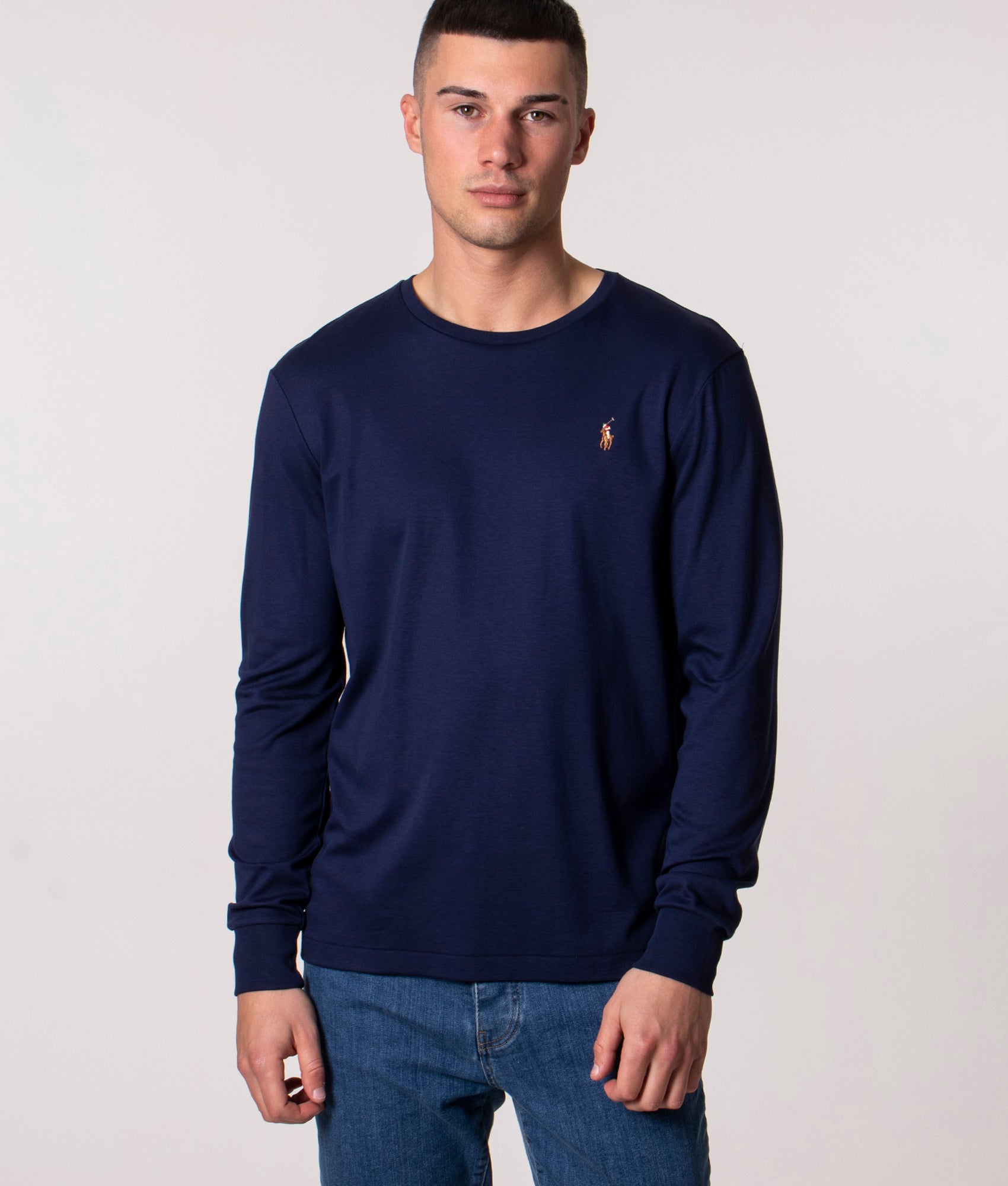 Custom-Slim-Fit-Interlock-Long-Sleeve-T-Shirt-French-Navy-Polo-Ralph-Lauren-EQVVS
