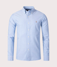 Custom Slim Fit Oxford Shirt: 002 Blue 