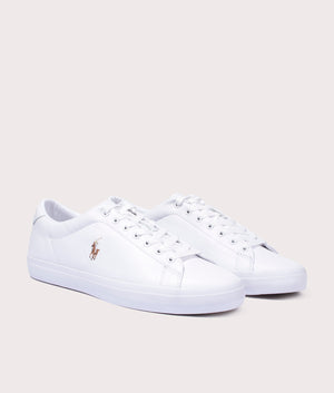 Polo Ralph Lauren Longwood Leather Sneakers with Pony Logo