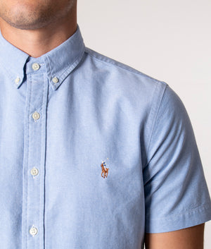 Slim-Fit-Lightweight-Short-Sleeve-Shirt-BSR-Blue-Polo-Ralph-Lauren-EQVVS