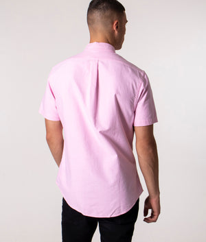 Slim-Fit-Lightweight-Short-Sleeve-Shirt-New-Rose-Polo-Ralph-Lauren-EQVVS