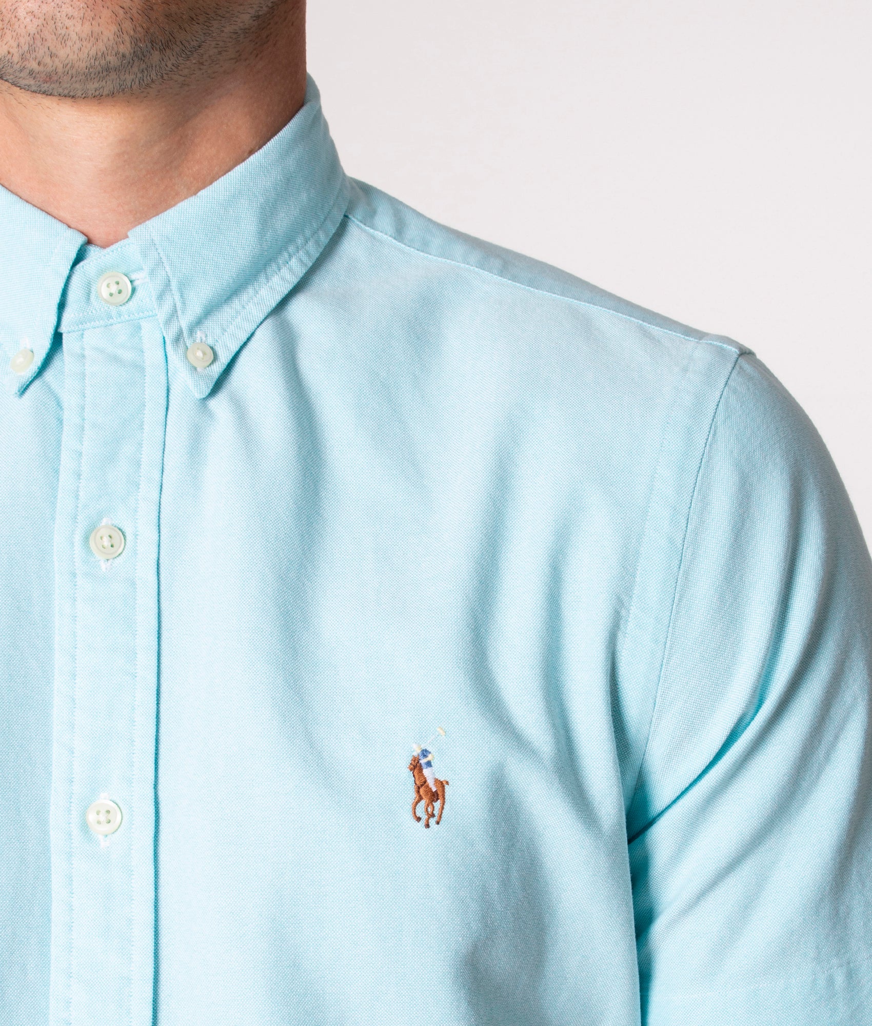 Slim-Fit-Lightweight-Short-Sleeve-Shirt-Aegean-Blue-Polo-Ralph-Lauren-EQVVS