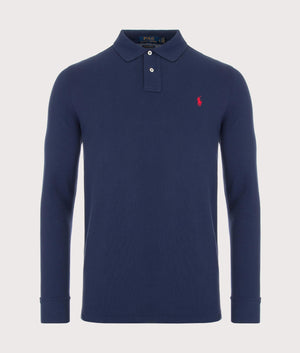 Custom-Slim-Fit-Long-Sleeve-Polo-Shirt-New-Port-Navy-Polo-Ralph-Lauren-EQVVS