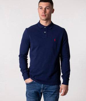 Custom-Slim-Fit-Long-Sleeve-Polo-Shirt-New-Port-Navy-Polo-Ralph-Lauren-EQVVS