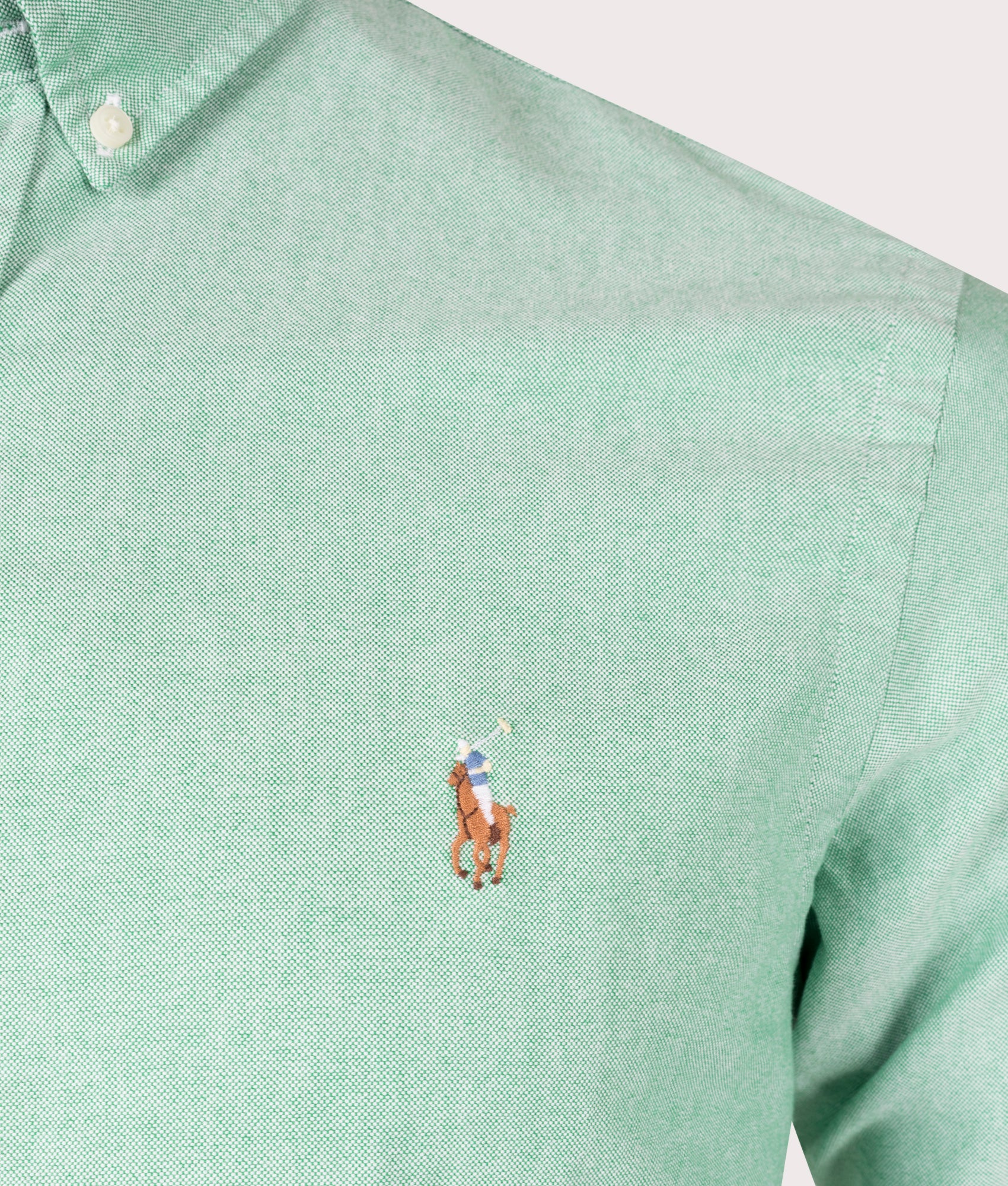 Slim-Fit-Lightweight-Oxford-Shirt-College-Green-Polo-Ralph-Lauren-EQVVS