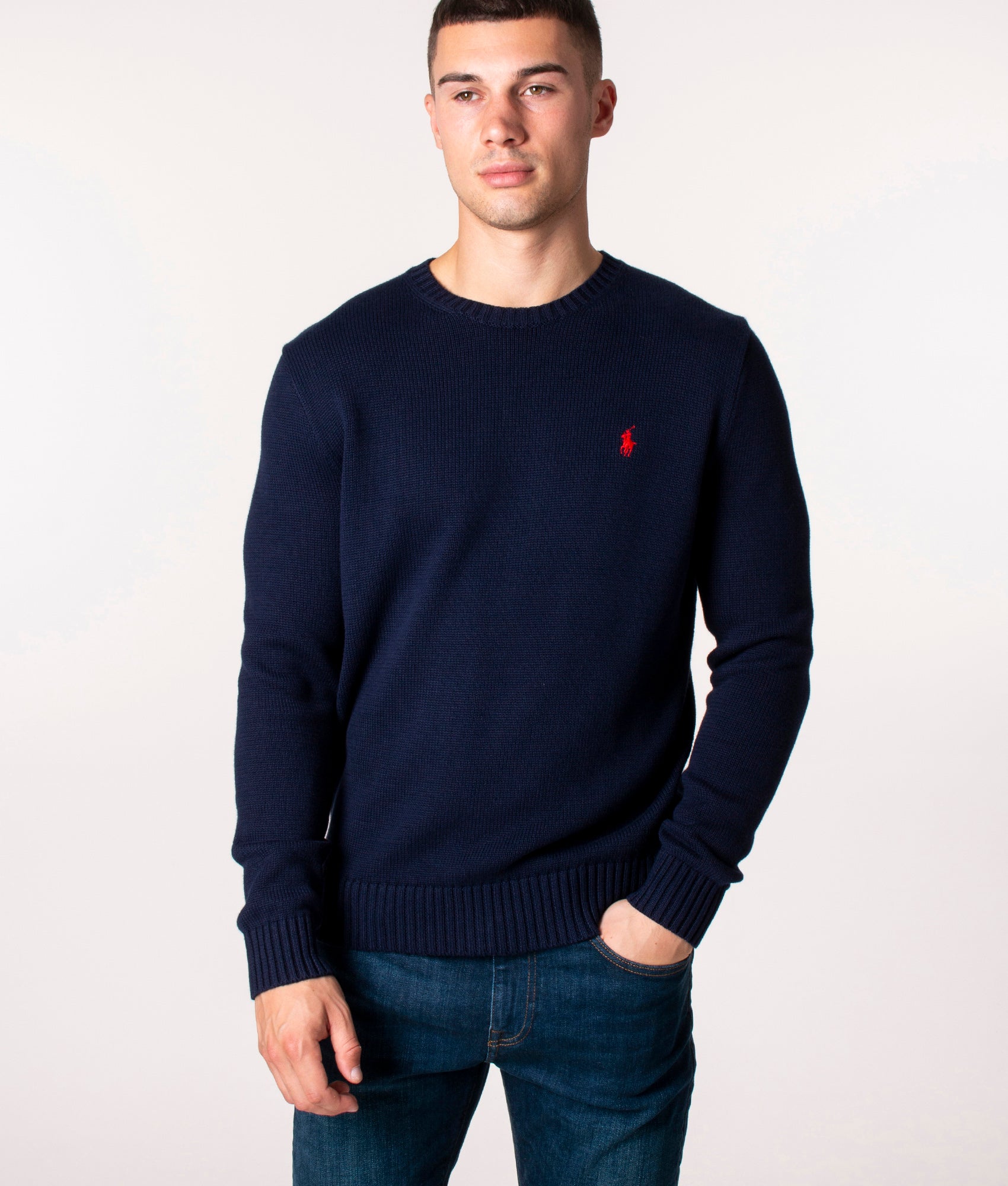 Cotton-Ribbed-Crew-Neck-Jumper-Hunter-Navy-Polo-Ralph-Lauren-EQVVS