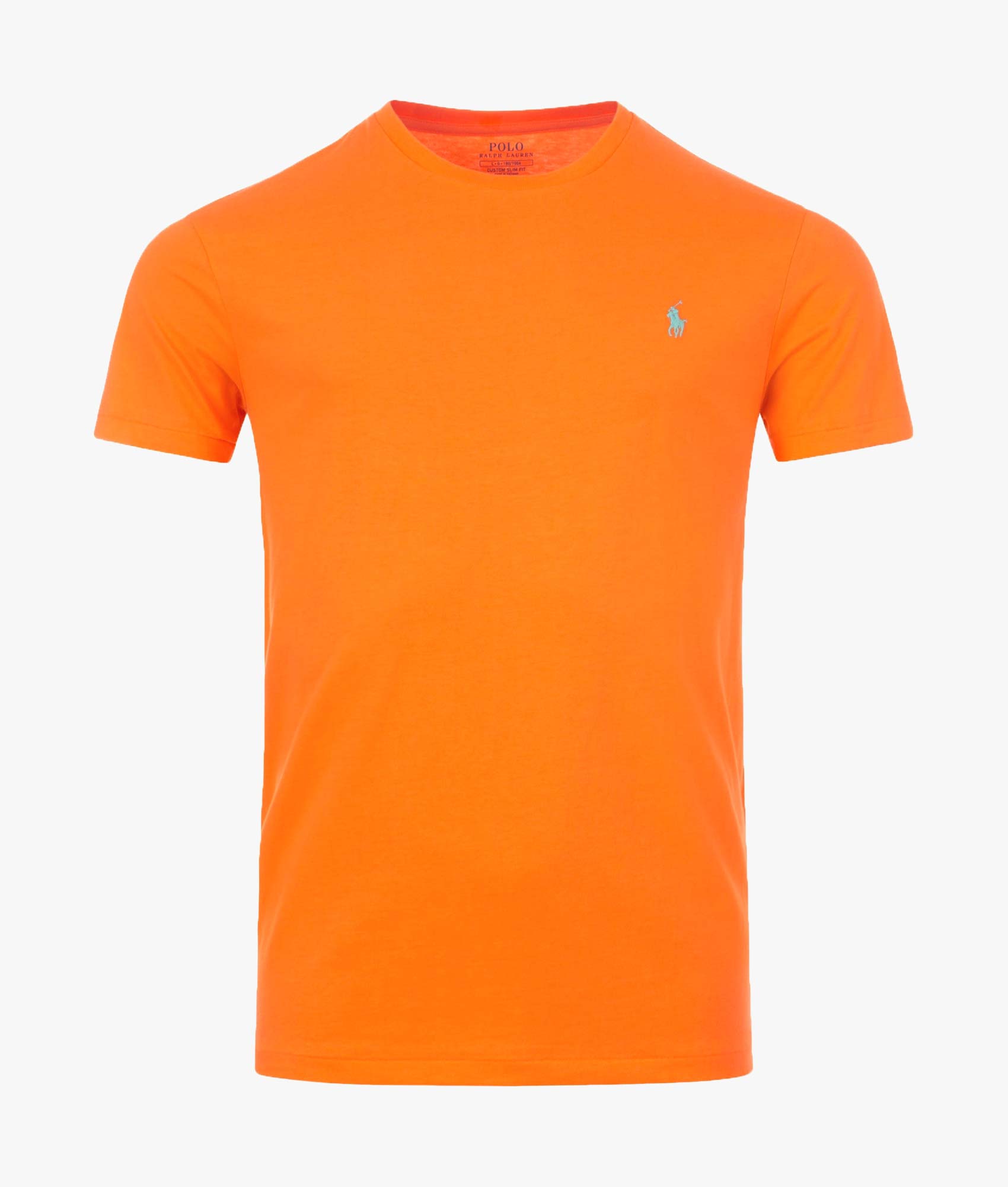 Custom-Slim-Fit-Jersey-Crew-Neck-T-Shirt-Orange-Flash-Polo-Ralph-Lauren-EQVVS