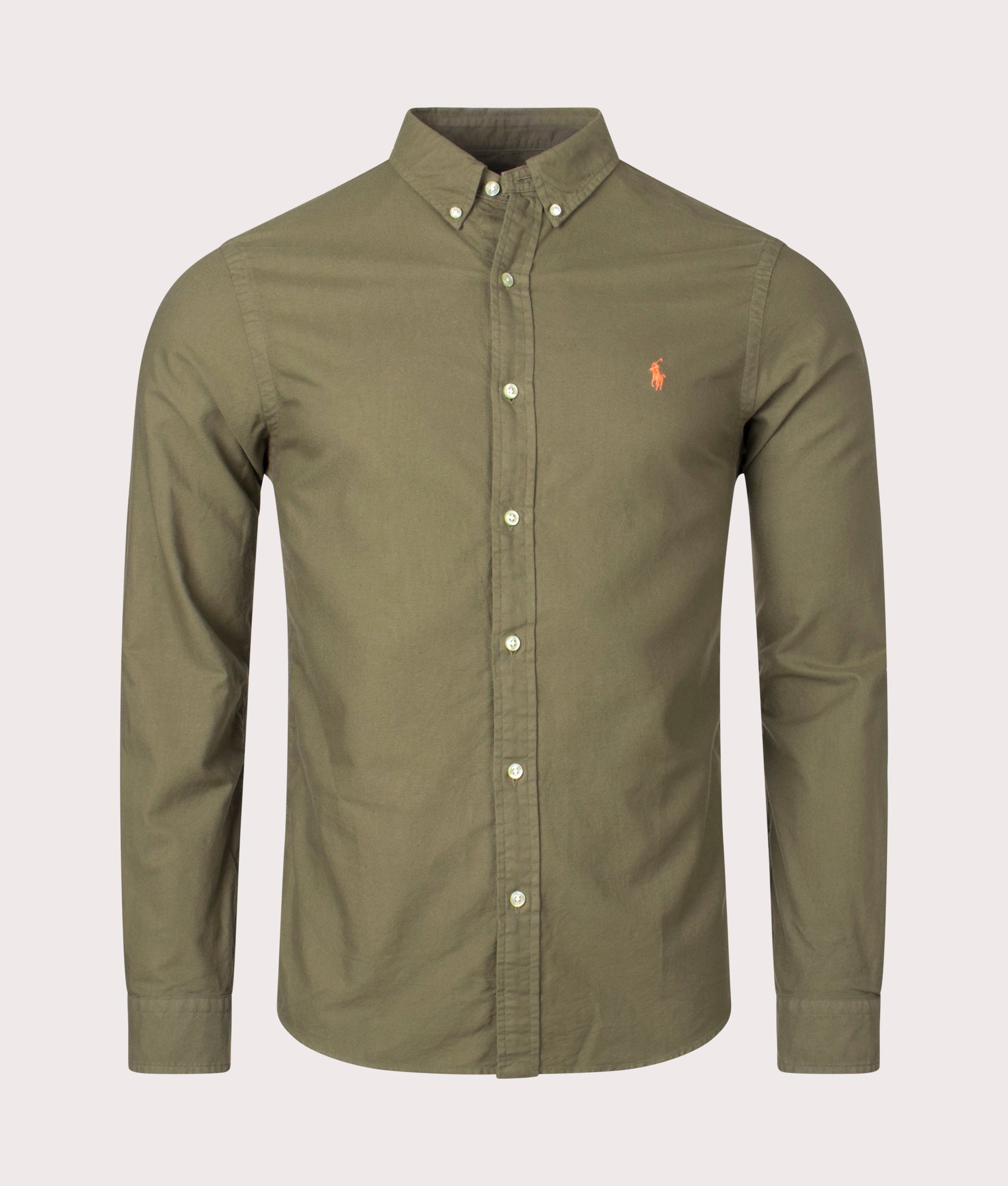 Slim-Fit-Oxford-Shirt-Defender-Green-Polo-Ralph-Lauren-EQVVS