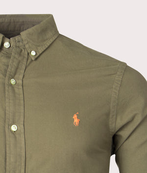 Slim-Fit-Oxford-Shirt-Defender-Green-Polo-Ralph-Lauren-EQVVS