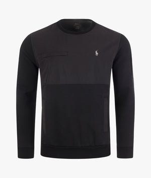 Fleece-Double-Knit-Sweat-Black-POLO-Ralph-Lauren