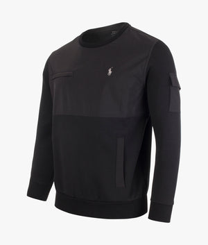 Fleece-Double-Knit-Sweat-Black-POLO-Ralph-Lauren