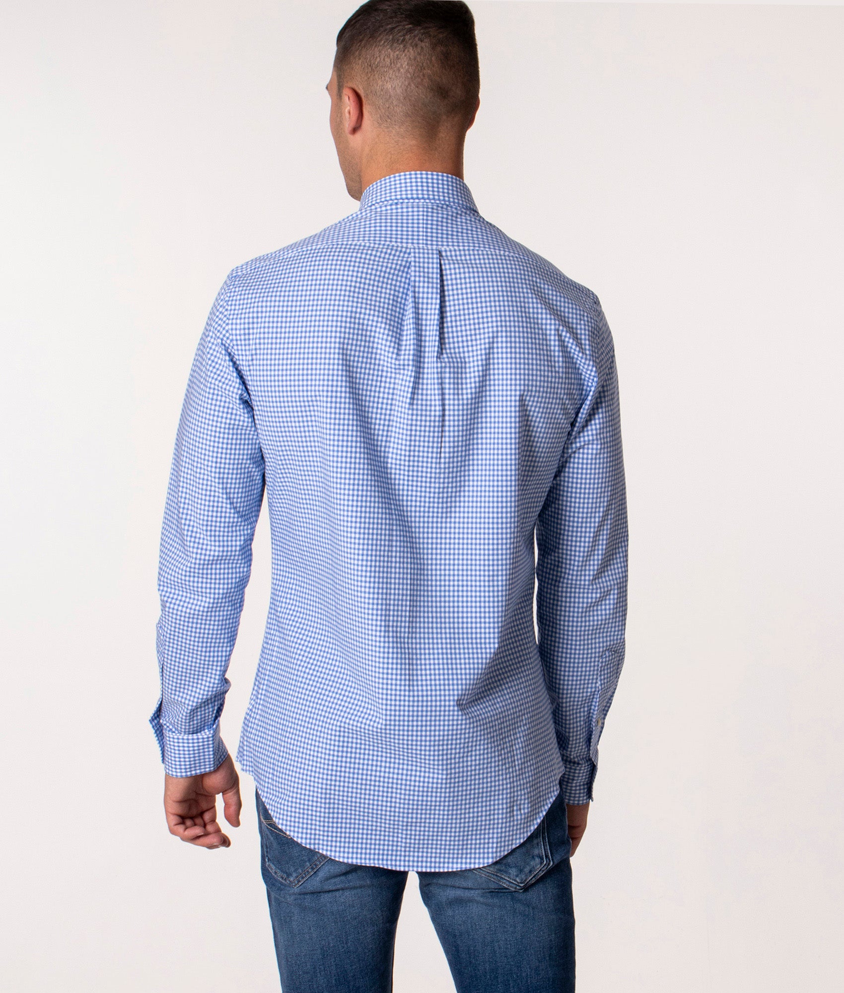 Checked-Stretch-Poplin-Shirt-Blue/White-Check-Polo-Ralph-Lauren-EQVVS