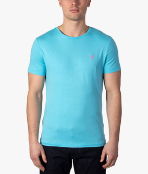 Custom-Slim-Fit-T-Shirt-French-Turquoise-Polo-Ralph-Lauren-EQVVS