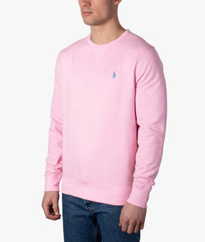 RL-Fleece-Sweatshirt-Carmel-Pink-Polo-Ralph-Lauren-EQVVS