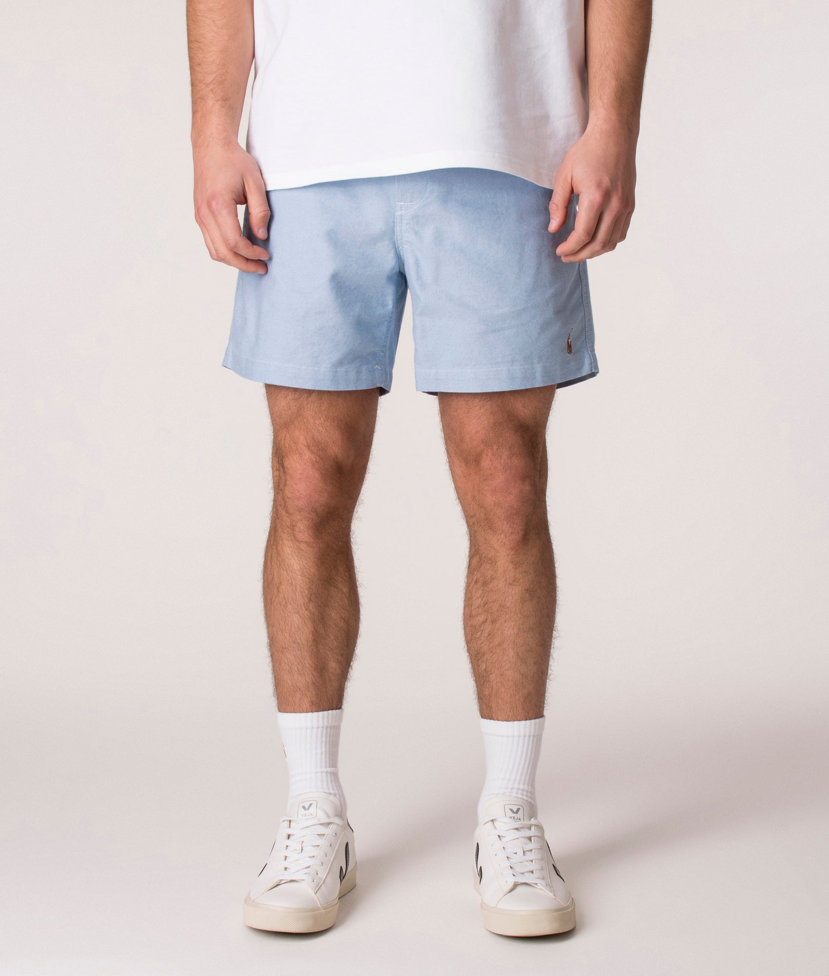 Polo Prepster Oxford Flat Shorts BSR Blue Polo Ralph Lauren EQVVS