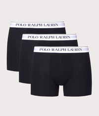 3 Pack of Classic Stretch Cotton Trunks: 008 Multi Black White 