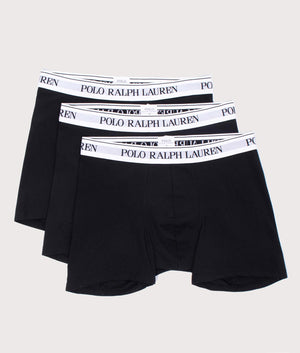 Three Pack of Boxer Briefs Black/White, Polo Ralph Lauren