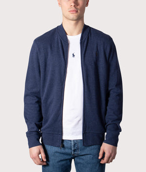 Luxury-Jersey-Zip-Through-Baseball-Sweatshirt-Spring-Navy-Heather-Polo-Ralph-Lauren-EQVVS