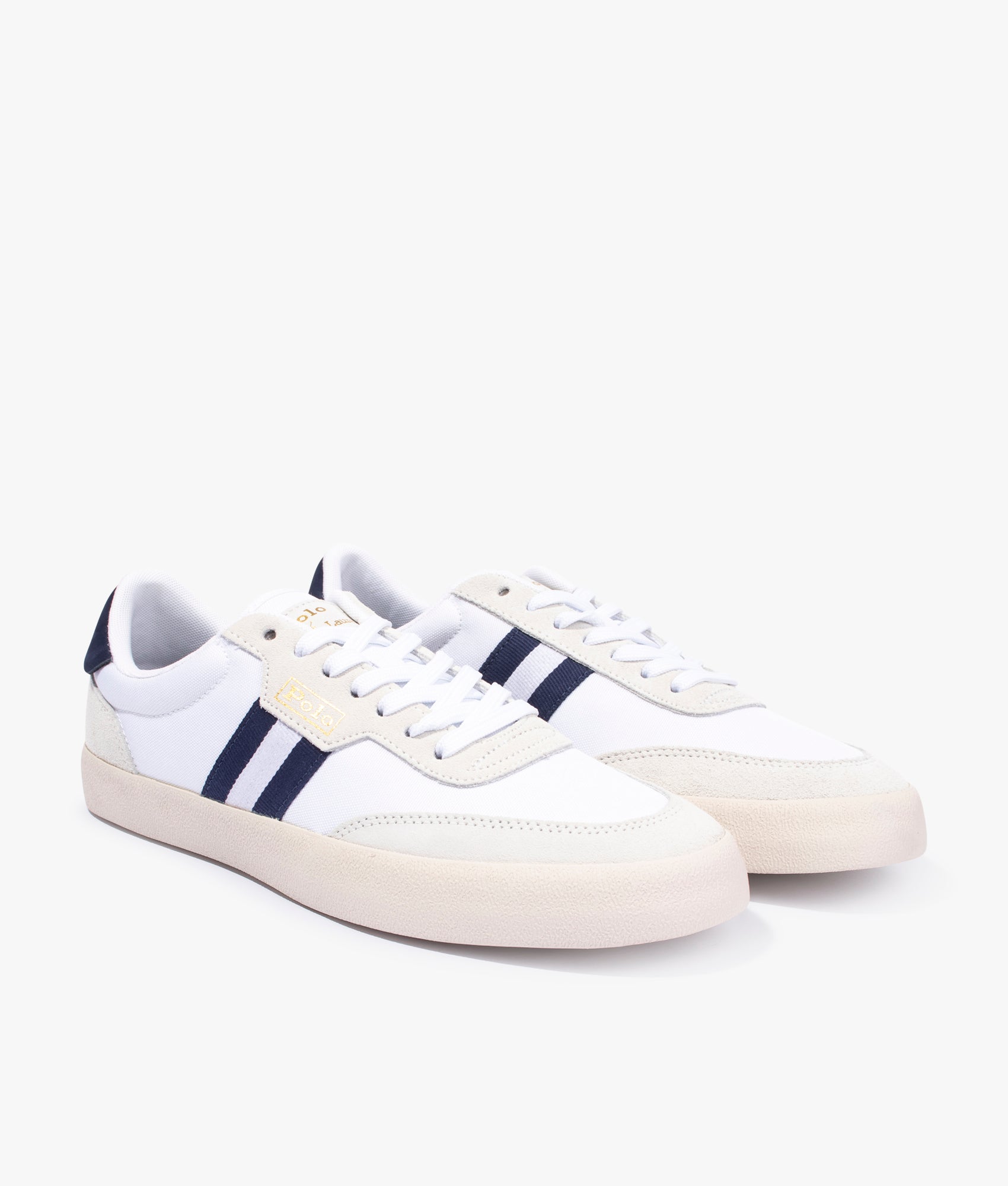 Court-Vlc-Sneakers-Low-Top-Lace-White/Newport-Navy-Polo-Ralph-Lauren-EQVVS